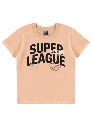 Bee Loop - Conjunto Super League Camiseta Marrom - BEE LOOP