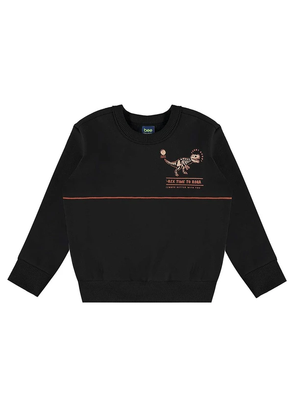 Bee Loop - Conjunto T-Rex Time Infantil Preto 3