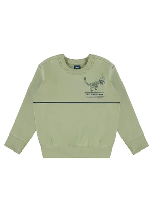 Bee Loop - Conjunto T-Rex Time Infantil Verde - BEE LOOP