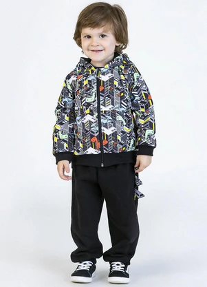 Soft Bonni - Conjunto Tactel Four Way e Soft Preto - SOFT BONNI