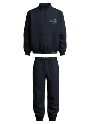 Malwee Kids - Conjunto Take More Adventures em Moletinho Preto - MALWEE KIDS