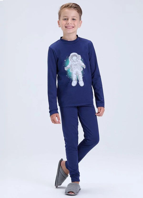 Vida Costeira - Conjunto Térmico Brilha no Astronauta Marinho 1