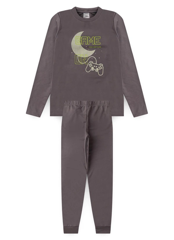 Vida Costeira - Conjunto Térmico Brilha no Escuro Chumbo 2