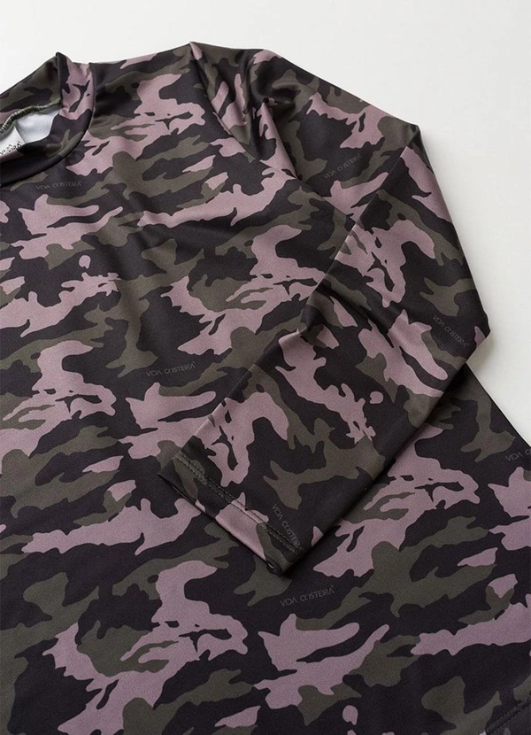 Vida Costeira - Conjunto Térmico de Infantil Camuflado Verde 5