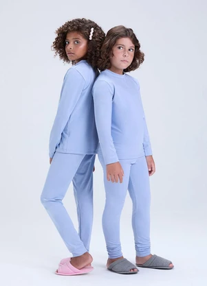 Vida Costeira - Conjunto Térmico Infantil Azul Claro - VIDA COSTEIRA