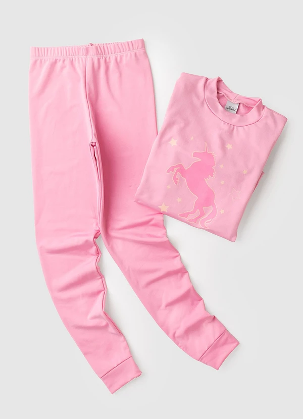 Vida Costeira - Conjunto Térmico Infantil Brilha no Escuro Preto 6