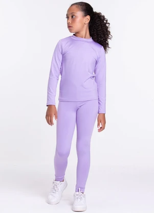 Vida Costeira - Conjunto Térmico Infantil Brilhos Mágicos Lilás - VIDA COSTEIRA
