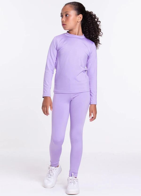 Vida Costeira - Conjunto Térmico Infantil Brilhos Mágicos Lilás 1