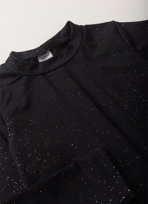 Vida Costeira - Conjunto Térmico Infantil Brilhos Mágicos Preto 3