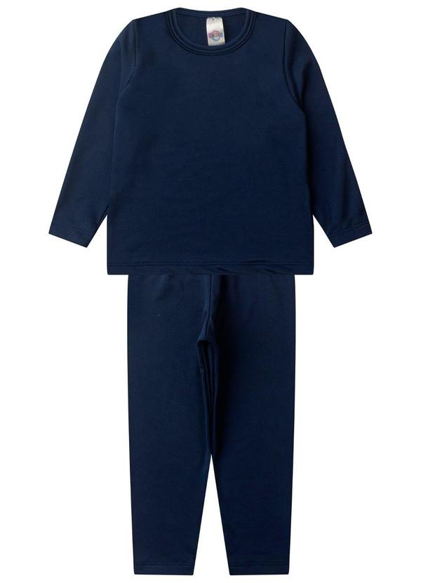 Rovi Kids - Conjunto Termico Infantil Segunda Pele Azul