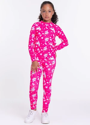 Vida Costeira - Conjunto Térmico Infantil Sublimado Unicórnio - VIDA COSTEIRA