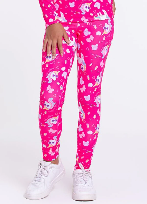 Vida Costeira - Conjunto Térmico Infantil Sublimado Unicórnio 3