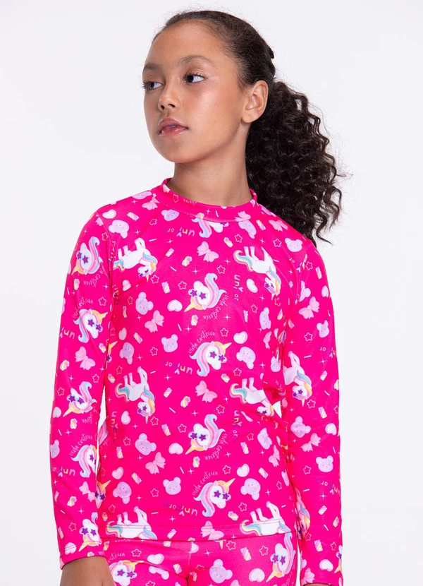 Vida Costeira - Conjunto Térmico Infantil Sublimado Unicórnio 4