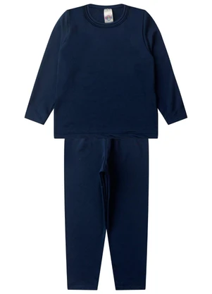 Rovi Kids - Conjunto Termico Juvenil Segunda Pele Azul - ROVI KIDS