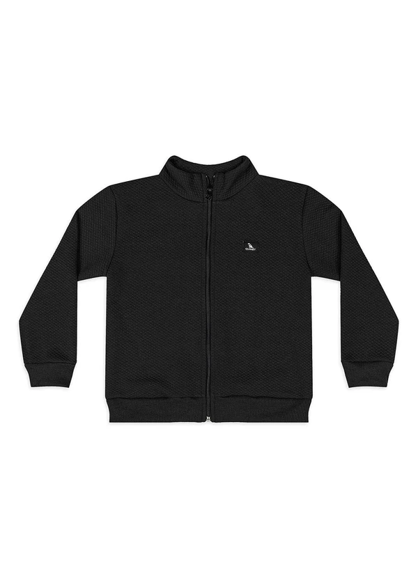 Quimby - Conjunto Texturizado Jaqueta Calça Preto 3