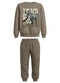 Malwee Kids - Conjunto Tyrannosaurus Marrom - variação: Marrom