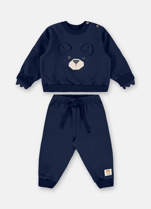Up Baby - Conjunto Ursinho Interativo Azul - UP BABY
