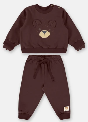 Up Baby - Conjunto Ursinho Interativo Marrom - UP BABY