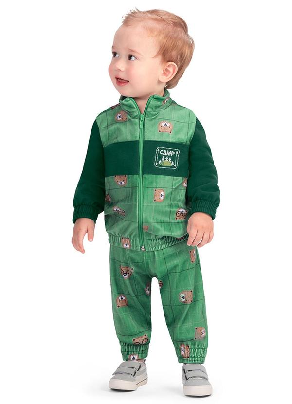 Alenice - Conjunto Urso Acampamento Menino Verde