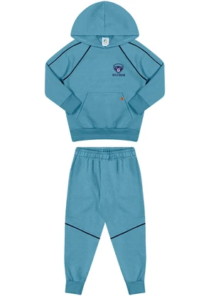 Outlet - Conjunto Urso Selvagem Menino Azul - OUTLET