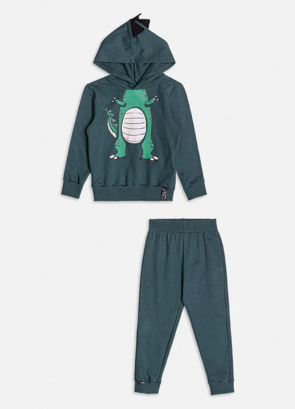 Youccie - Conjunto Verde de Dinossauro Verde