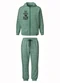Malwee Kids - Conjunto Wild Spirit em Moletinho Azul Marinho - variação: Verde Escuro