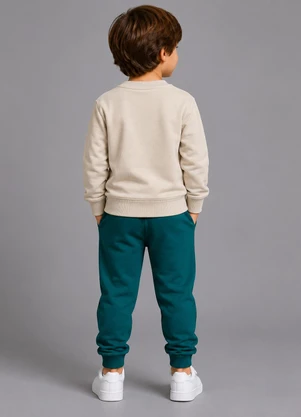 Rovi Kids - Conjunto Blusão com Calça Bege - ROVI KIDS