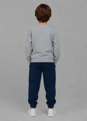 Rovi Kids - Conjunto Blusão com Calça Cinza - ROVI KIDS