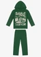 Rovi Kids - Kit Conjunto Blusão com Capuz e Calça Verde - variação: Verde