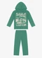 Rovi Kids - Kit Conjunto Blusão com Capuz e Calça Verde - variação: Verde