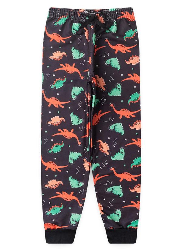 Atelie da Crianca - Moletom Infantil Dino Preto 3