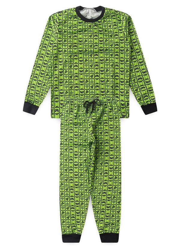 Atelie da Crianca - Moletom Infantil Game Verde