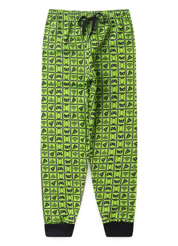 Atelie da Crianca - Moletom Infantil Game Verde 3