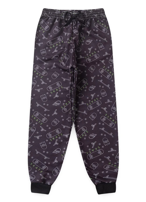 Atelie da Crianca - Moletom Infantil Skate Preto 3