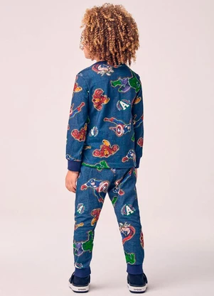 Youccie - Pijama Infantil Estampado da Marvel - YOUCCIE