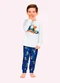 Kyly - Pijama Infantil Menino Coelhinho Branco - variação: Branco