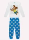 Kyly - Pijama Infantil Menino Copa do Mundo Verde - variação: Branco