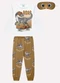 Kyly - Pijama Infantil Menino Dinossauro Cinza - variação: Branco