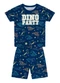 Brandili - Pijama Infantil Menino em Meia Malha Bege - variação: Azul
