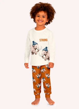 Kyly - Pijama Infantil Menino Maumutes Cinza - KYLY