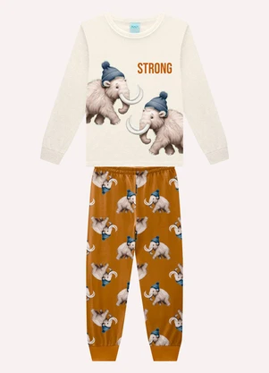 Kyly - Pijama Infantil Menino Maumutes Cinza - KYLY