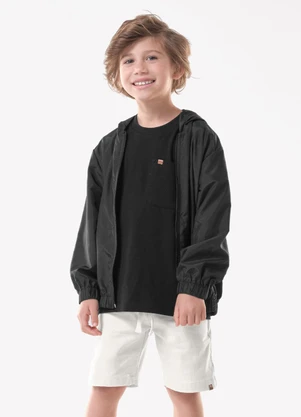 Trick Nick - Bermuda Infantil Masculina Bengaline Bege - TRICK NICK