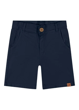 Colorittá - Bermuda Infantil Menino Sarja Azul - COLORITTÁ