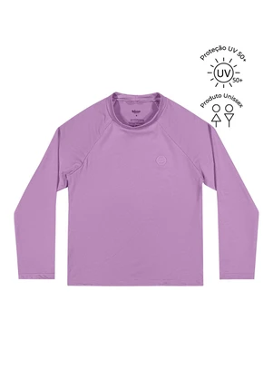 Elian - Blusa Infantil Unissex com Proteção Solar Lilás - ELIAN