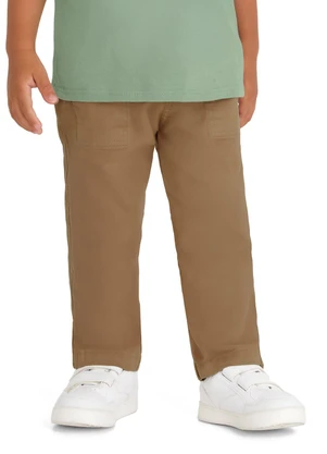 Malwee Kids - Calça Jogger em Moletom Cáqui - MALWEE KIDS