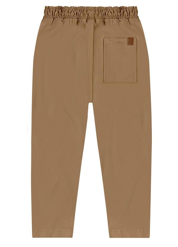 Malwee Kids - Calça Jogger em Moletom Cáqui 4