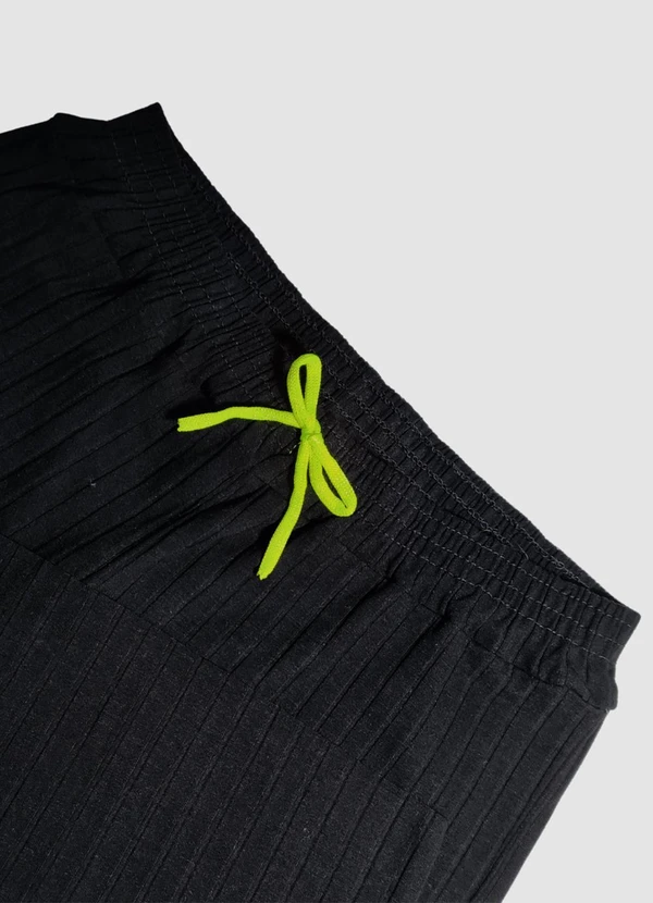 Turminha - Calça Wide Leg Ribana Preto 4