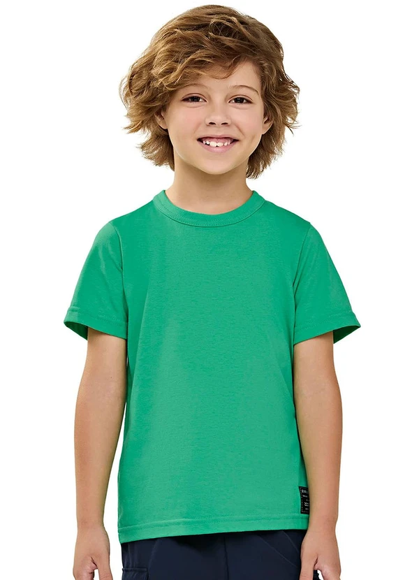Elian - Camiseta Infantil Menino Surf Club Verde