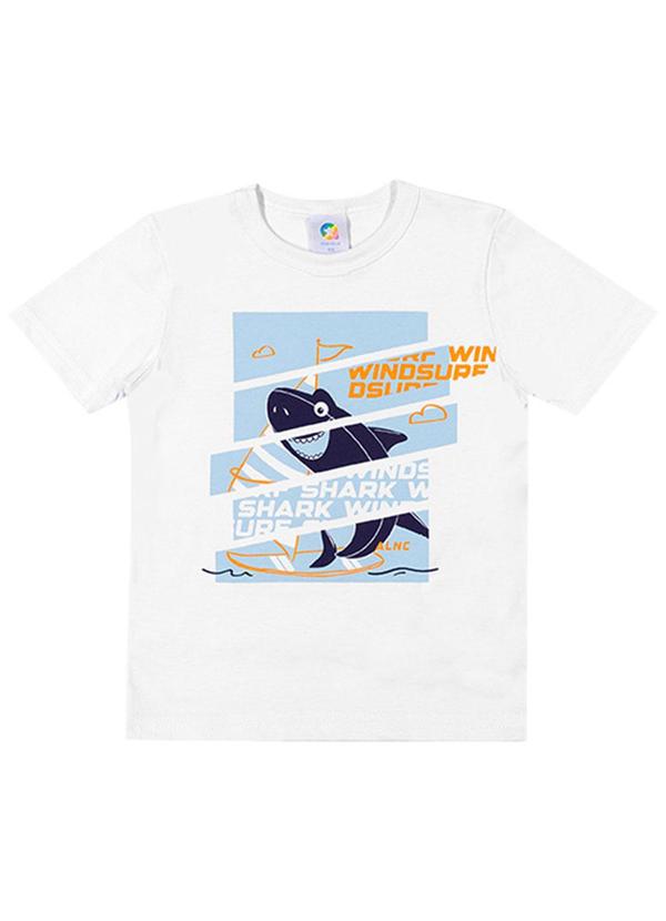 Alenice - Camiseta Windsurf Menino Branco