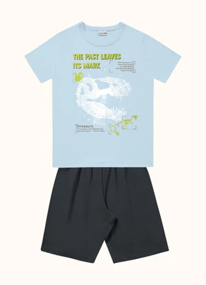 Fakini Kids - Cj.Camiseta/Bermuda Azul - FAKINI KIDS